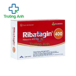 Ribatagin 400 - Thuốc điều trị bệnh viêm gan C hiệu quả