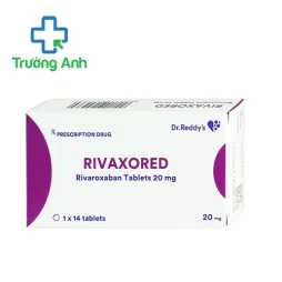 Rivaxored 10mg Dr. Reddy - Thuốc điều trị thuyên tắc huyết khối tĩnh mạch