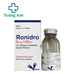 Ronidro 5mg/100ml Vem Ilac - Thuốc điều trị loãng xương hiệu quả