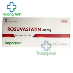 Rosuvastatin 20mg Traphaco - Thuốc điều trị tăng cholesterol máu 