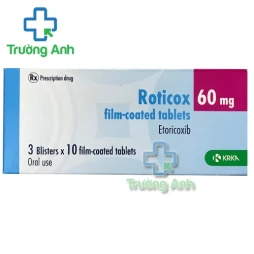 Roticox 60 mg film-coated tablets - Thuốc điều trị viêm xương khớp hiệu quả của Ba Lan