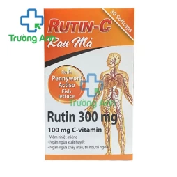 Rutin-C Rau Má USA Pharma - Giúp mát gan, thông mật lợi tiểu