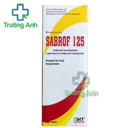 Sabrof 125 DHT - Thuốc điều trị nhiễm khuẩn hiệu quả