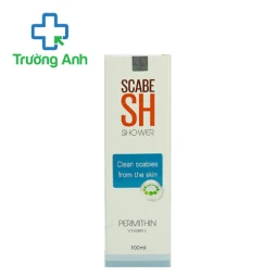 Scabe SH Spray 100ml Delavy - Dung dịch xịt giúp làm sạch da cơ thể hiệu quả