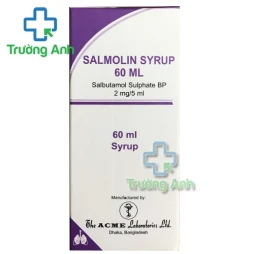 Salmolin Syrup 60ml  - Thuốc điều trị các bệnh đường hô hấp hiệu quả