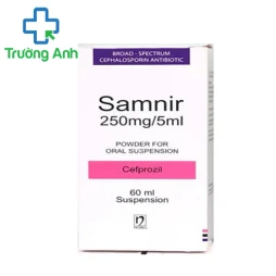 Samnir 250mg/5ml Nobel- Thuốc điều trị nhiễm khuẩn hiệu quả