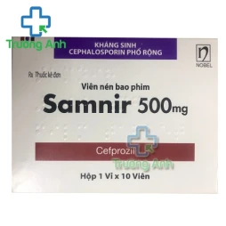 Samnir 500mg Nobel - Thuốc điều trị nhiễm khuẩn hiệu quả của Thổ Nhĩ Kì