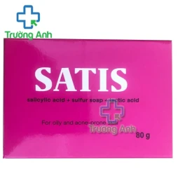 Satis 80g - Xà phòng y khoa giúp làm sạch da hiệu quả