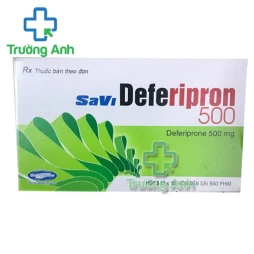 Savi Deferipron 500 - Thuốc điều trị quá tải sắt