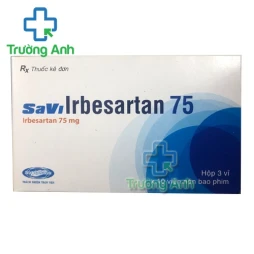 SaVi Irbesartan 75 - Thuốc điều trị tăng huyết áp hiệu quả của Sa Vi
