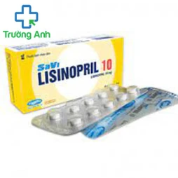 SaVi Lisinopril 10 - Thuốc điều trị tăng huyết áp, suy tim hiệu quả