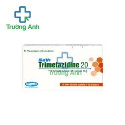 SaVi Trimetazidine 20 - Thuốc điều trị các cơn đau thắt ngực hiệu quả