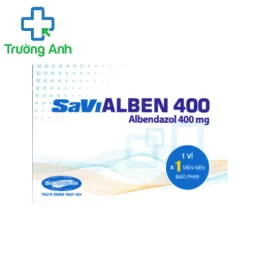 SaViAlben 400 - Thuốc tẩy giun hiệu quả của Savipharm