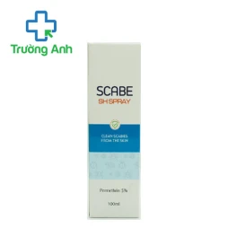 Scabe SH Spray 100ml Delavy - Dung dịch xịt giúp làm sạch da cơ thể hiệu quả