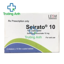 Seirato 10 Lesvi - Thuốc điều trị hội chứng bàng quang tăng hoạt động