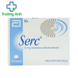 Serc 8mg - Thuốc điều trị chóng mặt của Pháp hiệu quả