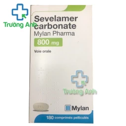 Sevelamer Carbonate 800mg Mylan - Thuốc kiểm soát chứng tăng phospho máu