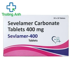 Sevlamer-400 tablets - Thuốc kiểm soát phospho máu hiệu quả của Ấn Độ