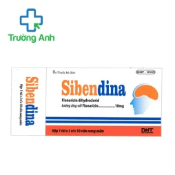 Sibendina 10mg Hataphar - Thuốc dự phòng đau nửa đầu hiệu quả