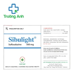 Sibulight 500mg OPV - Thuốc điều trị viêm loét đại tràng hiệu quả