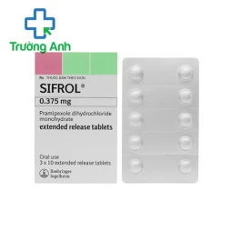 Sifrol 0.375mg - Thuốc điều trị bệnh Parkinson vô căn hiệu quả của Đức