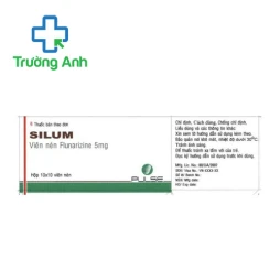 Silum 5mg Pulse Pharma - Thuốc điều trị dự phòng đau nửa đầu hiệu quả