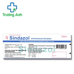 Sindazol Intravenous Infusion - Thuốc chống nhiễm khuẩn hiệu quả của Đài Loan