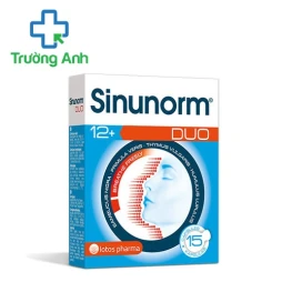 Sinunorm Duo - Giúp hỗ trợ điều trị cảm lạnh, ngạt mũi, sổ mũi hiệu quả