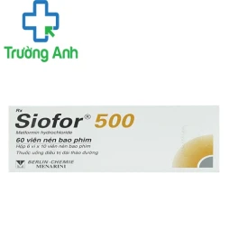 Siofor 500 - Thuốc điều trị đái tháo đường hiệu quả của Đức