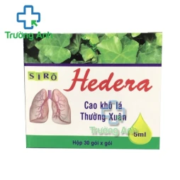 Sirô Hedera - Giúp hỗ trợ điều trị đường viêm hô hấp cấp của Tipharco 