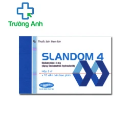 Slandom 4 - Dự phòng và điều trị buồn nôn, nôn của SAVIPHAMR
