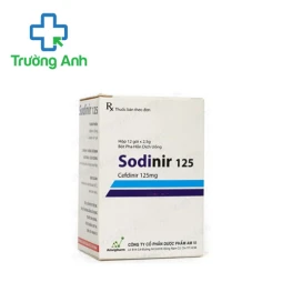 Sodinir 125 Amvipharm - Thuốc điều trị nhiễm khuẩn hiệu quả