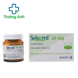 Solupred 20mg Sanofi - Thuốc chống viêm hiệu quả của Pháp