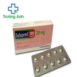 Solupred ORO 20mg Sanofi - Thuốc chống viêm hiệu quả