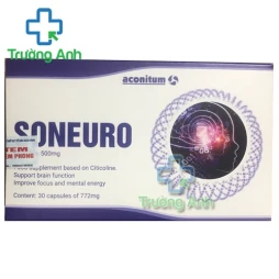 Soneuro UAB Aconitum - Viên uống hỗ trợ cải thiện suy giảm trí nhớ