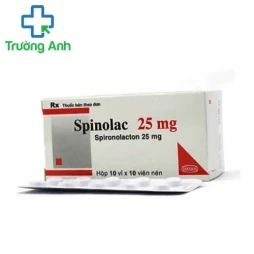 Spinolac 25mg - Thuốc lợi tiểu hiệu quả