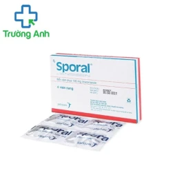 Sporal - Thuốc điều trị nhiễm nấm âm đạo hiệu quả của Thái Lan