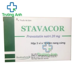 Stavacor 20mg - Thuốc điều trị tăng cholesterol hiệu quả của Herabiopharm