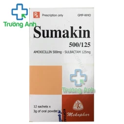 Sumakin 500/125 Mekophar - Thuốc điều trị nhiễm khuẩn hiệu quả