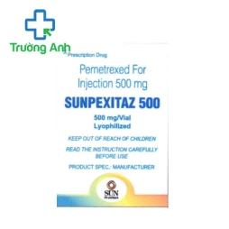 Sunpexitaz 500 Sun Pharma - Thuốc điều trị ung thư hiệu quả
