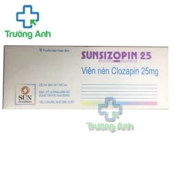 Sunsizopin 25 - Thuốc điều trị tâm thần phân liệt hiệu quả của SUN