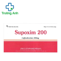 Supoxim 200 Amvipharm - Thuốc điều trị nhiễm khuẩn hiệu quả