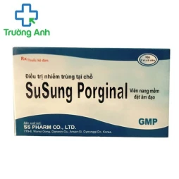 Susung Porginal - Thuốc chống viêm âm đạo hiệu quả của Hàn Quốc