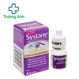 Systane Complete 5ml Alcon - Nhũ tương nhỏ mắt giúp giảm khô mắt