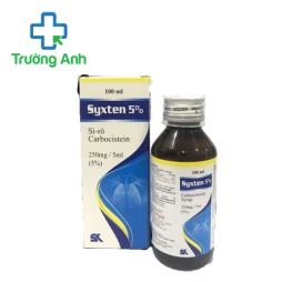 Syxten 5% - Thuốc điều trị các rối loạn về tiết dịch đường hô hấp
