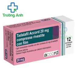 Tadalafil 2,5mg Accord - Thuốc điều trị rối loạn cương dương hiệu quả
