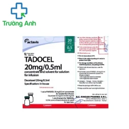 Tadocel 20mg/0.5ml - Thuốc điều trị ung thư hiệu quả của Actavis
