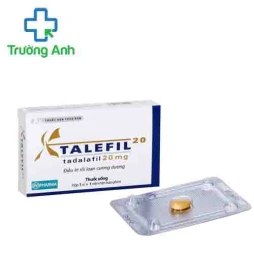Talefil 20 BV Pharma - Thuốc điều trị rối loạn cương dương hiệu quả