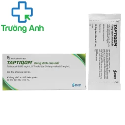 Taptiqom - Thuốc nhỏ mắt điều trị nhãn áp hiệu quả của Pháp