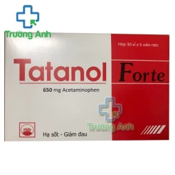 Tatanol Forte - Thuốc giảm đau, hạ sốt hiệu quả của Pymepharco